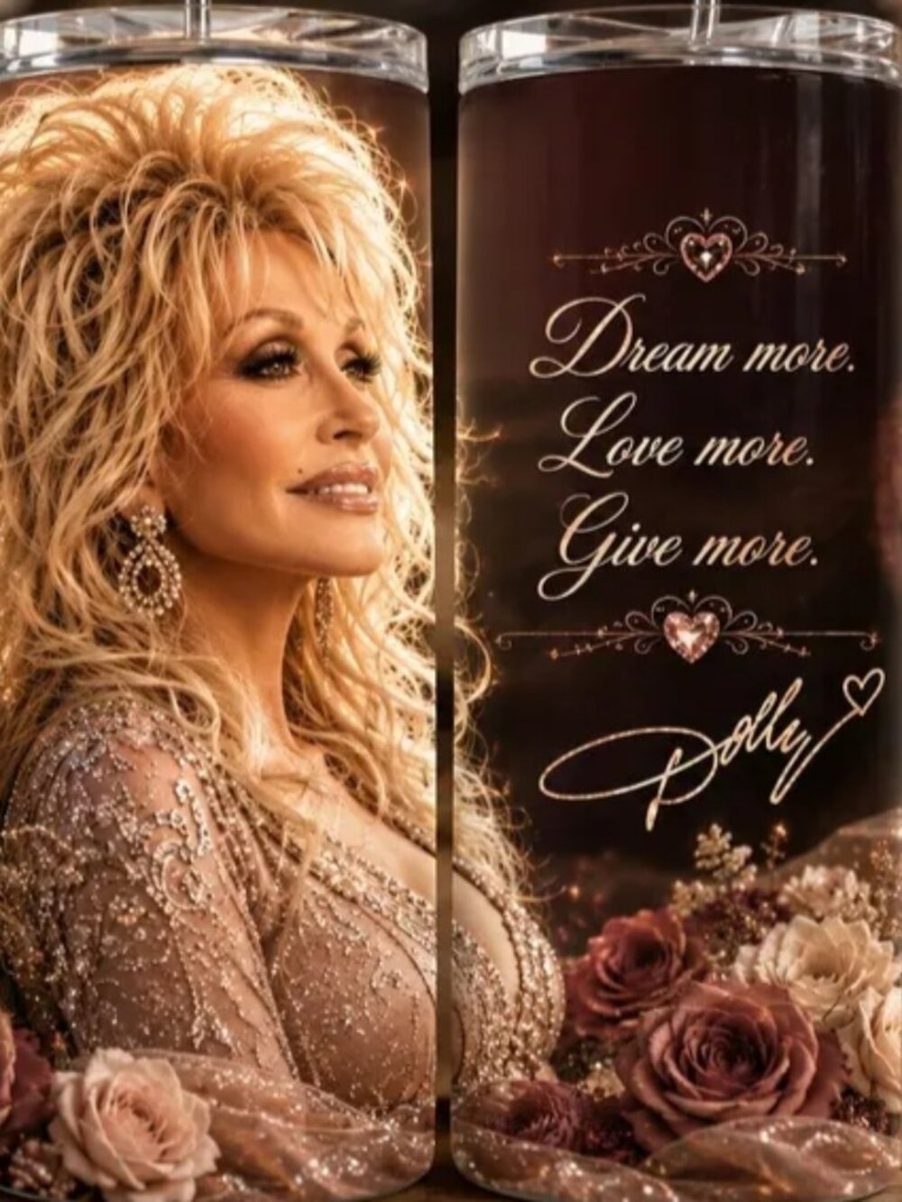 Dolly Parton Tumbler